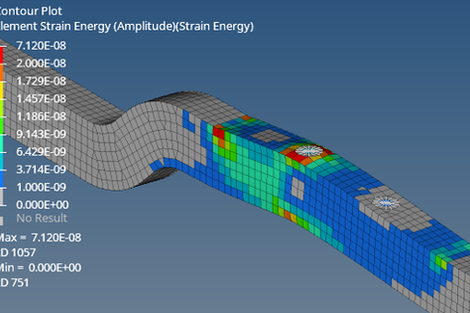 Screenshot der FEM-Simulation ESE