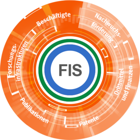 Image of the Research Information System project. __ Image of the FIS project.