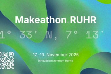 Plakat zum Makeathon-Ruhr