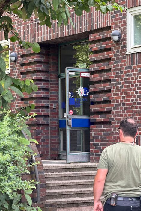 Szene beim Tatort-Dreh am MOP.
