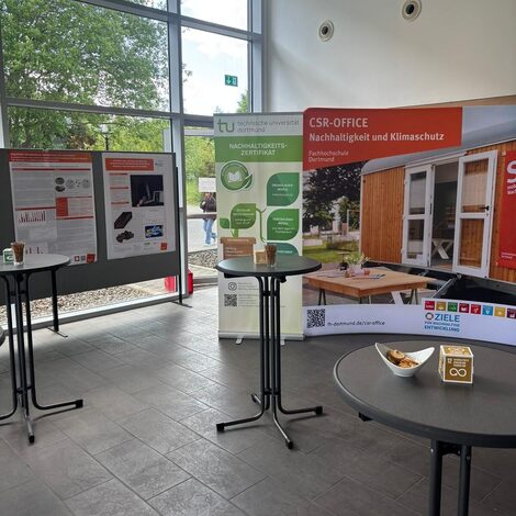 Posteraustellung bei der Nachhaltigkeitswoche 2025